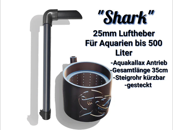Aquakalax Luftheber mit Antriebsteil 12 ,16,20 und 25mm