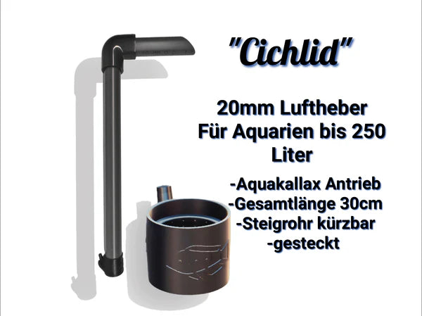 Aquakalax Luftheber mit Antriebsteil 12 ,16,20 und 25mm