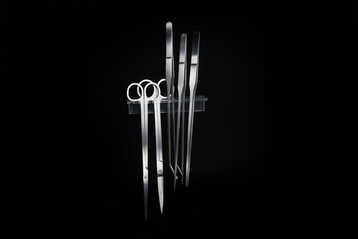 Aquarium Tool-Holder aus Acryl