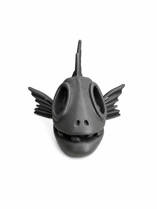 Fischskelett (Grau)