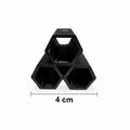 Garnelen Pyramide Hexagon in Groß und klein
