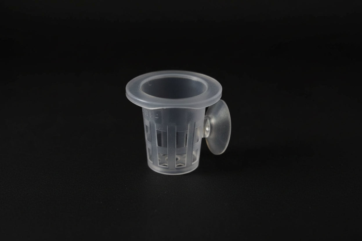 Aquariumpflanzen Aufzuchtbecher mit Saugnapf