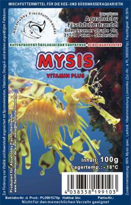 Mysis 100g und 500g Tafel