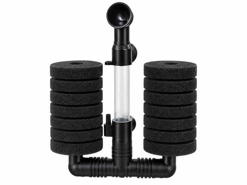 Aqua Nova NSF-120L Doppelschwammfilter – Aquariumfilter bis 120 Liter